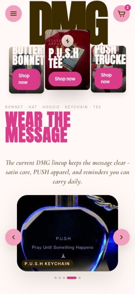 DMG Beauty mobile