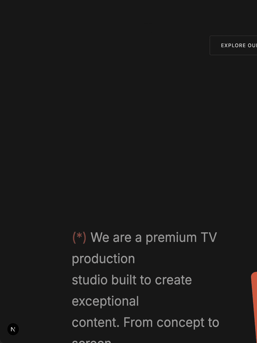 TV Production mobile