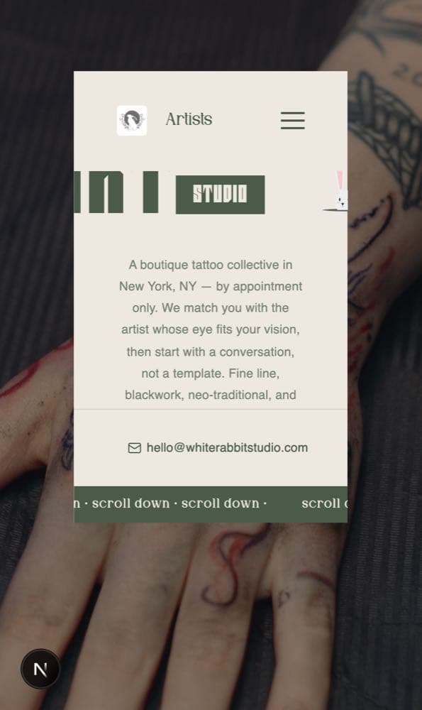 White Rabbit Studios mobile